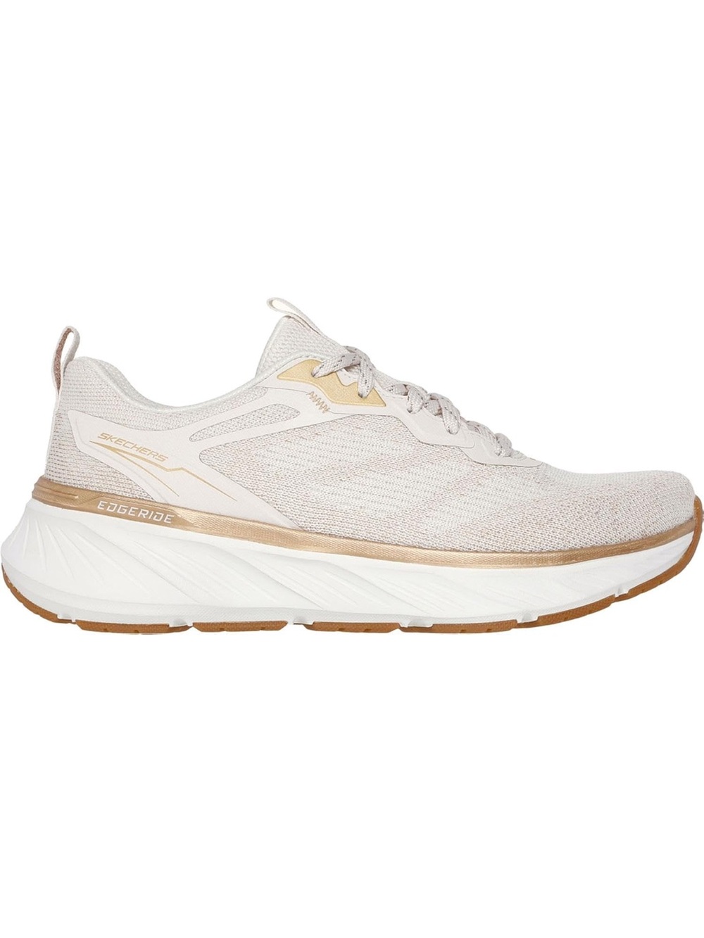 Sketchers edgeride natural tennis shoes size 8 like new